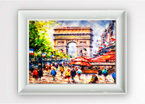 Tablou Framed Art Champs Elysees Multicolor & OYOTR-5BC8986482 & OYOTR-5BC8986482