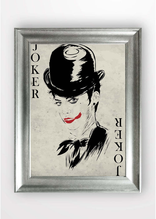 Tablou Framed Art Joker Multicolor & OYOTR-5GC6392004 & OYOTR-5GC6392004 & OYOTR-5GC6392004