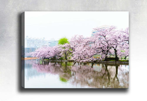 Tablou Canvas Blossom Landscape Multicolor & OYOTR-718148989 & OYOTR-718148989