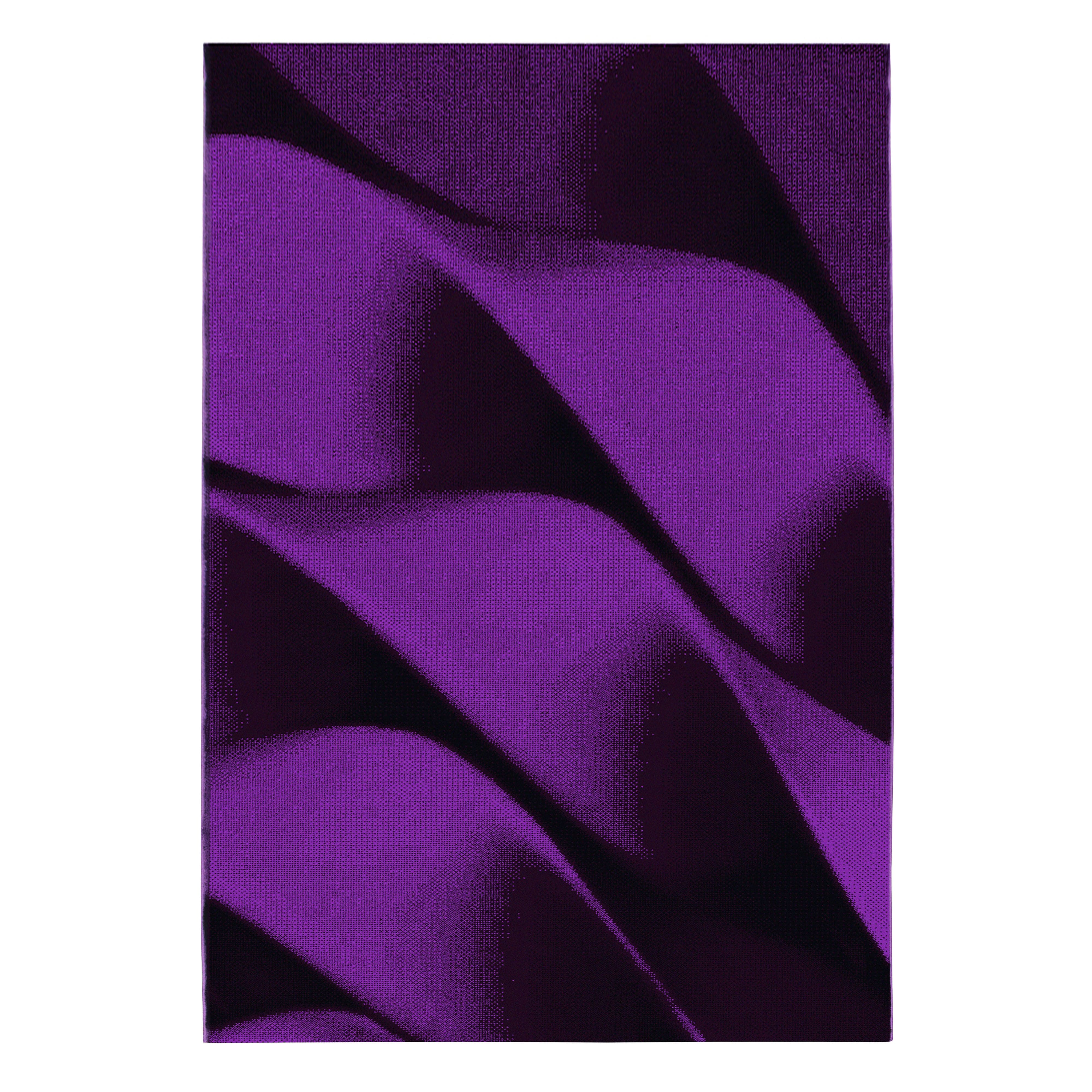 Covor din PP Parma 9240 Abstract Waves Violet & AYYTPCH-PARMA9240LILA & AYYTPCH-PARMA9240LILA