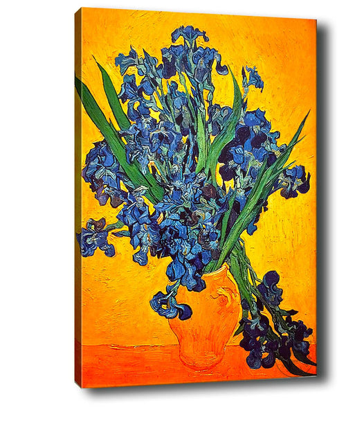 Tablou Canvas Irises Vase Multicolor & OYOTR-74366078948-7436501499464
