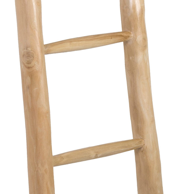 Raft din lemn, Ladder Natural, l45xA6xH200 cm (2)
