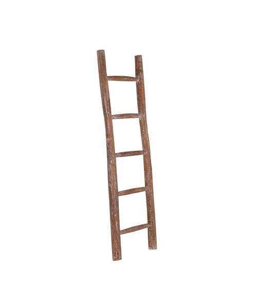 Raft din lemn, Ladder Maro, l45xA6xH150 cm