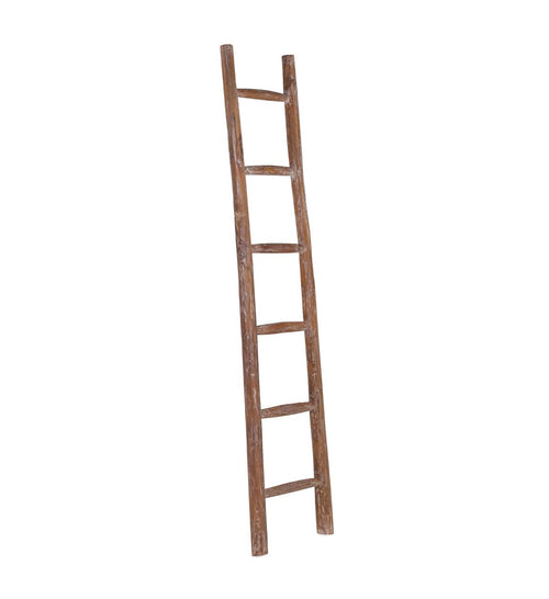 Raft din lemn, Ladder Maro, l45xA6xH200 cm