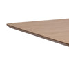 Masa extensibila din MDF, furnir si lemn, Roxby Stejar / Negru, L80-120xl80xH76 cm (6)