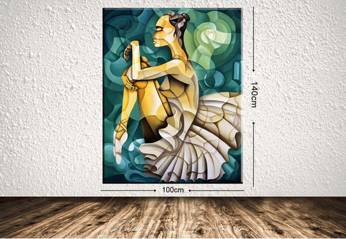 Tablou Canvas Abstract 82 Multicolor, 100 x 140 cm