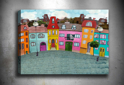 Tablou Canvas Abstract 95 Multicolor, 50 x 70 cm