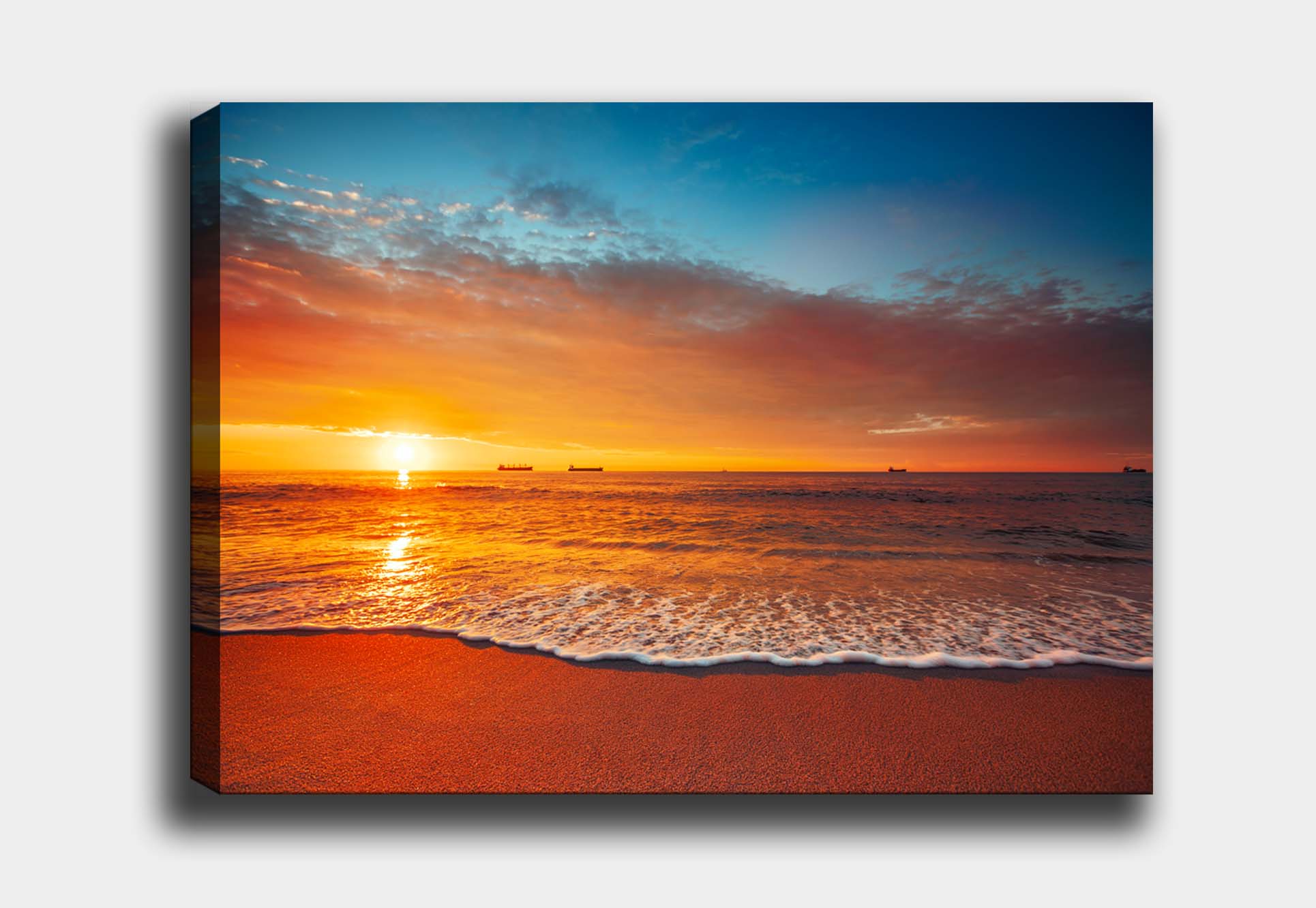 Tablou Canvas Sea Sunset Multicolor & OYOTR-DEV1151477552 & OYOTR-DEV1151477552