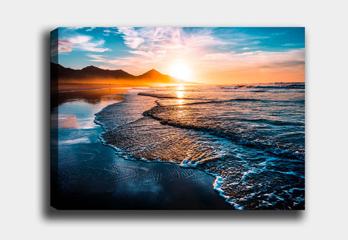 Tablou Canvas Sunrise Sea Multicolor & OYOTR-DEV746217742 & OYOTR-DEV746217742 & OYOTR-DEV746217742