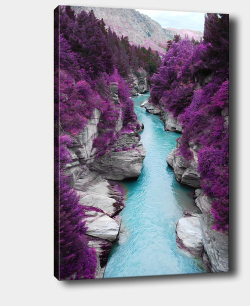 Tablou Canvas Turquoise Canyon Multicolor & OYOTR-DEV93038200 & OYOTR-DEV93038200