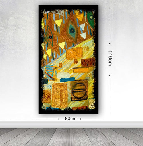 Tablou Canvas Abstract 120 Multicolor, 60 x 140 cm