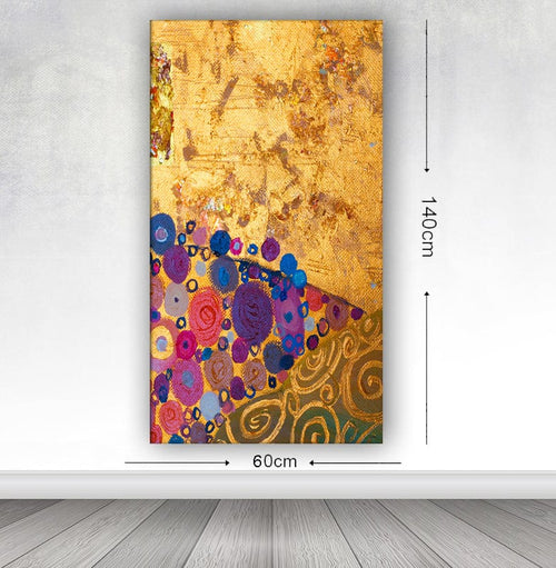 Tablou Canvas Abstract 123 Multicolor, 60 x 140 cm