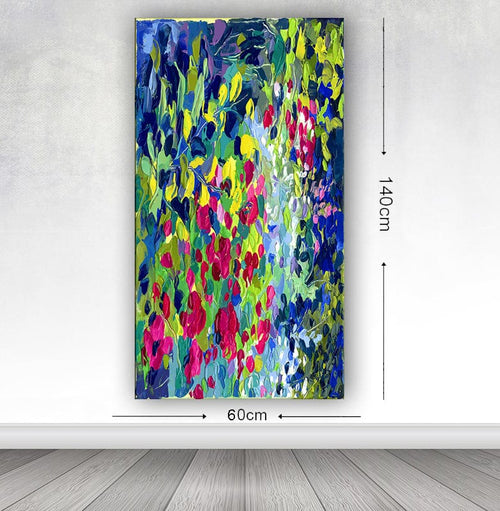 Tablou Canvas Abstract 125 Multicolor, 60 x 140 cm