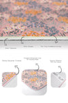Set 2 covorase pentru baie antiderapante din poliester, Asli BPS198 Rectangle Multicolor, 100 x 60 cm / 60 x 50 cm (3)