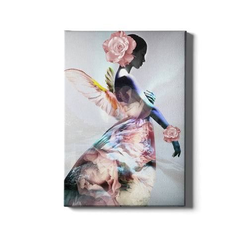 Tablou Canvas Angel Rose Multicolor & OYOTR-SL_tablou_170M & OYOTR-SL_tablou_170M