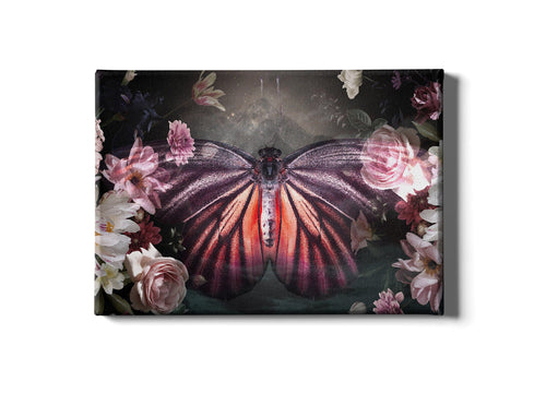 Tablou Canvas Floris Moth Multicolor & OYOTR-SL_tablou_188M & OYOTR-SL_tablou_188M