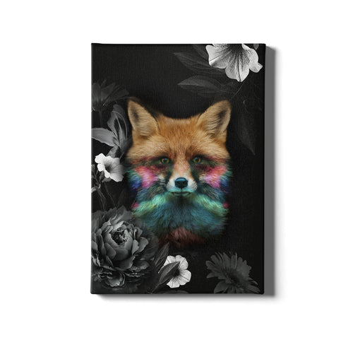 Tablou Canvas Colorful Fox Multicolor & OYOTR-SL_tablou_189M & OYOTR-SL_tablou_189M