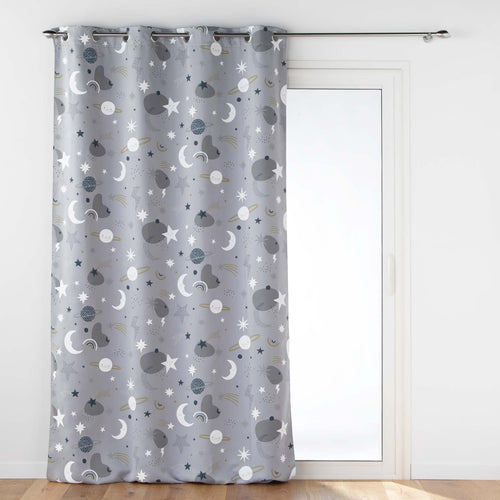 Draperie Blackout Moonlight Gri, 140 x 260 cm