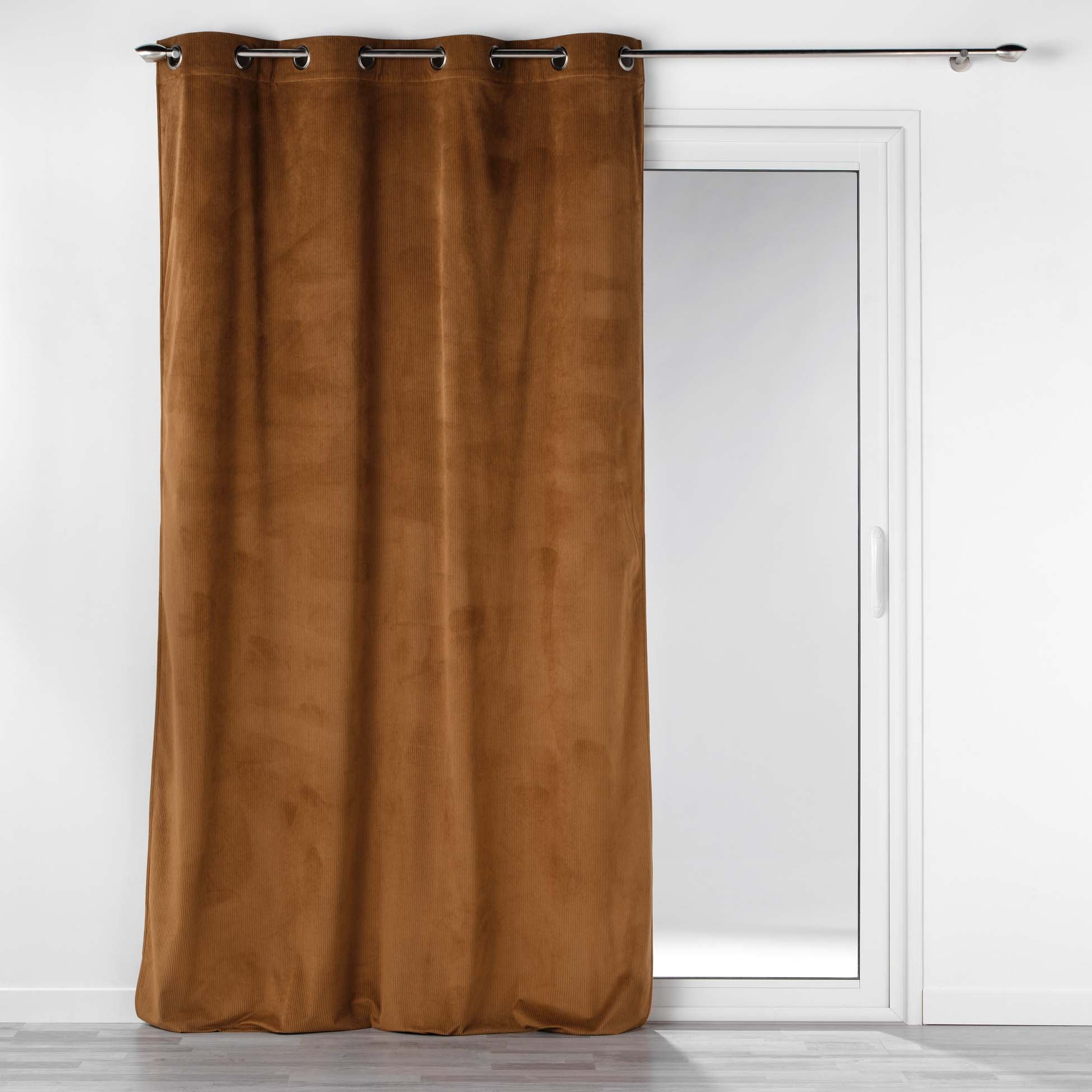 Draperie Casual Velvet Camel, 140 x 260 cm