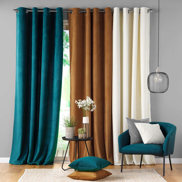 Draperie Casual Velvet Ivoir, 140 x 260 cm (1)