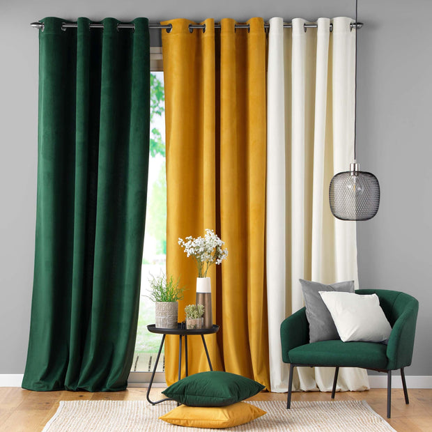 Draperie Casual Velvet Caramiziu, 140 x 260 cm (1)