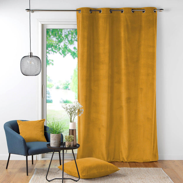 Draperie Casual Velvet Ecru, 140 x 260 cm (3)