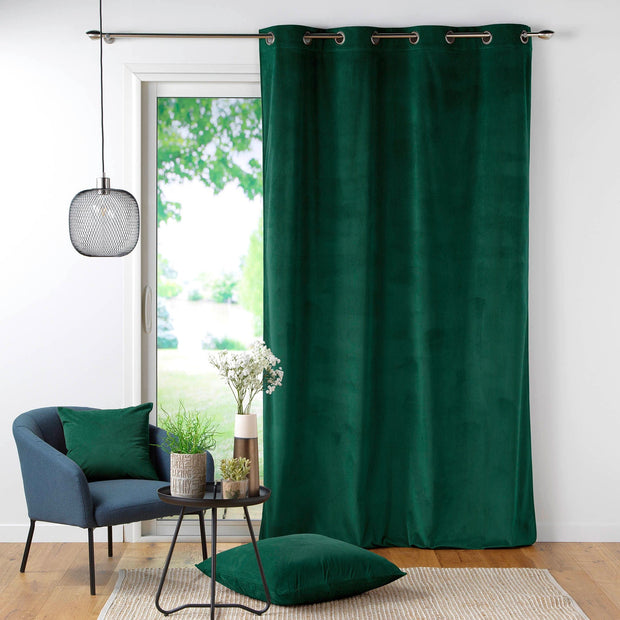 Draperie Casual Velvet Verde Inchis, 140 x 260 cm (3)