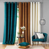 Draperie Casual Velvet Petrol, 140 x 260 cm (1)