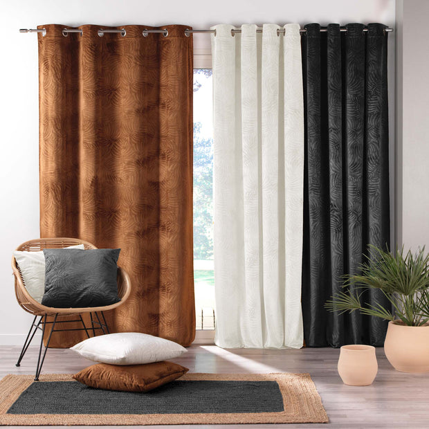 Draperie Blackout Analia Ivoir, 140 x 240 cm (1)