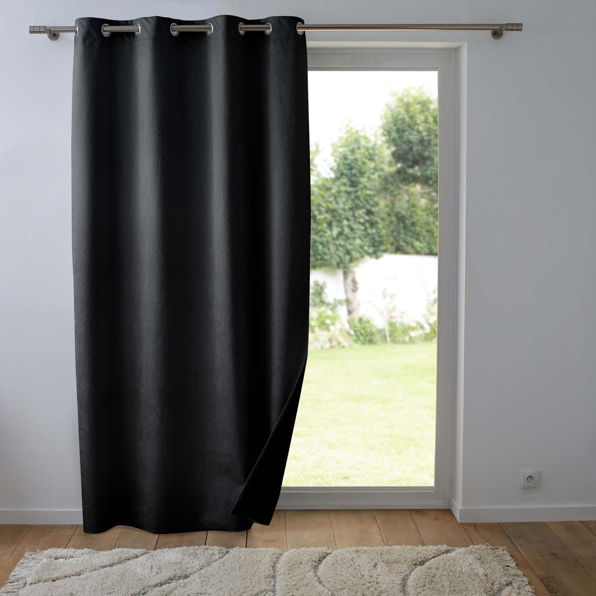 Draperie Blackout Shadow Negru, 140 x 260 cm