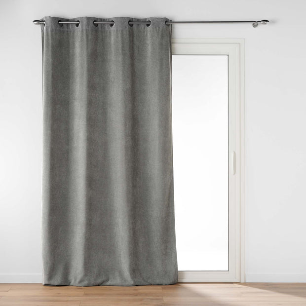 Draperie Novana Velvet Antracit, 135 x 260 cm