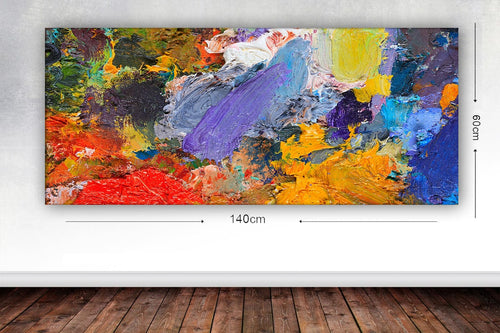 Tablou Canvas Abstract 149 Multicolor, 60 x 140 cm