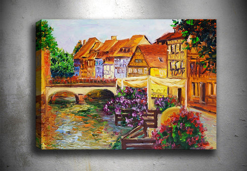 Tablou Canvas World 90 Multicolor, 50 x 70 cm