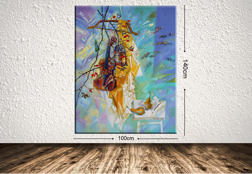 Tablou Canvas Abstract 75 Multicolor, 100 x 140 cm
