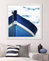 Tablou Framed Art Blue Boat (1)