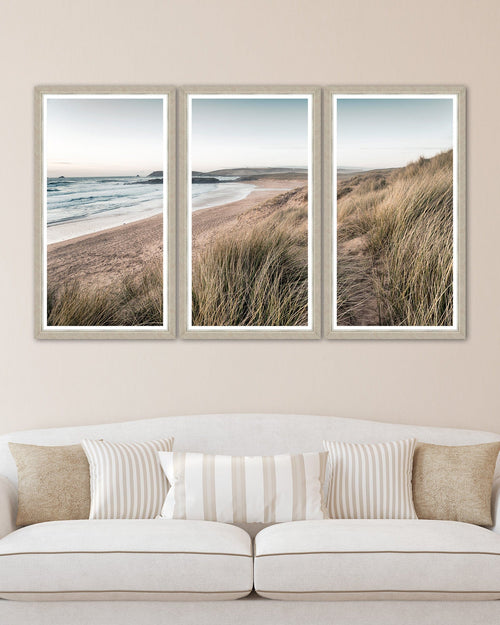 Tablou 3 piese Framed Art Calm Beach Triptych (1)