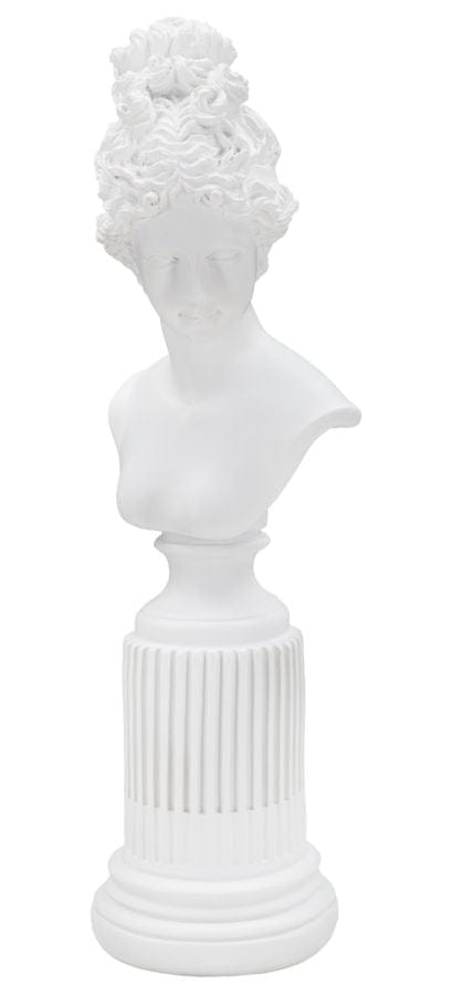Decoratiune din polirasina Statua Woman Alb, L11xl10,5xH35,5 cm (2)