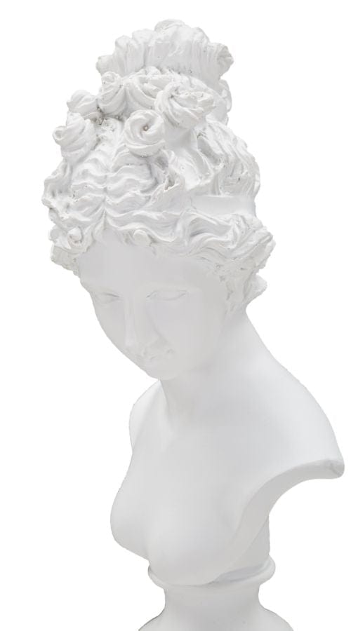 Decoratiune din polirasina Statua Woman Alb, L11xl10,5xH35,5 cm (4)