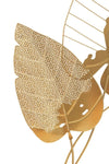 Decoratiune metalica de perete, Autumn Leaf Auriu, l53xA4xH84,5 cm (2)