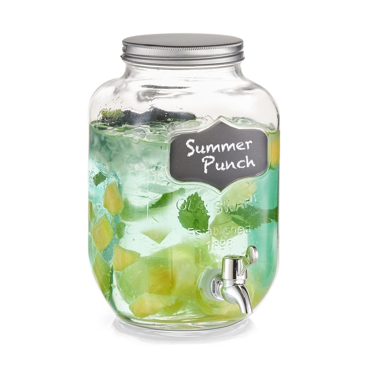 Dispenser pentru bauturi Summer Punch, 3,8 L, L15,5xl15,5xH25,5 cm (1)