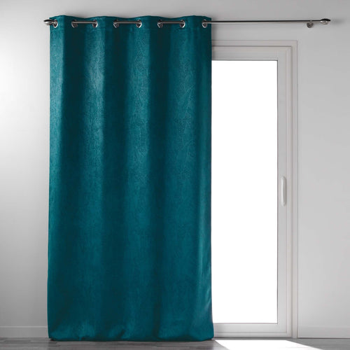 Draperie Blackout Melodie Petrol, 135 x 240 cm