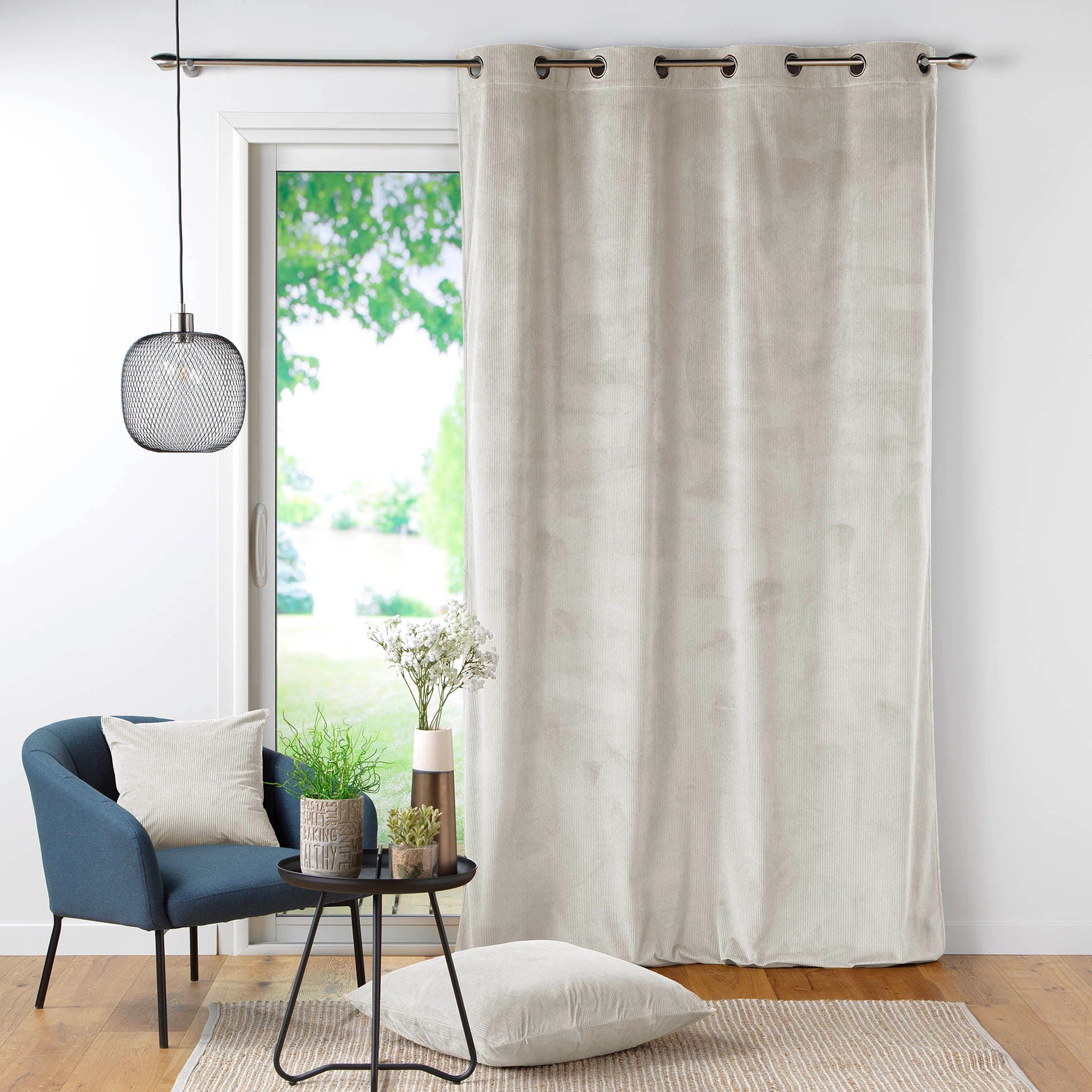 Draperie Casual Velvet Ivoir, 140 x 260 cm (3)