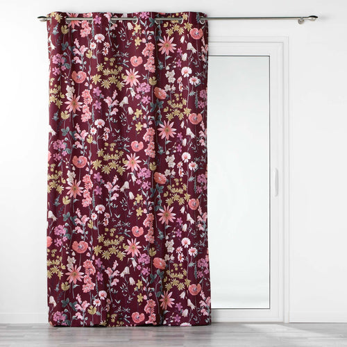 Draperie Florabella Velvet Multicolor, 140 x 240 cm