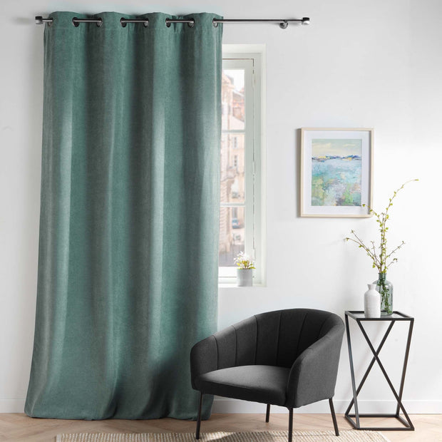 Draperie Novana Velvet Verde Mint, 135 x 260 cm (1)