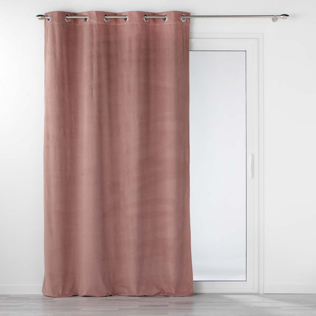 Draperie Velouriane Velvet Roz, 140 x 260 cm