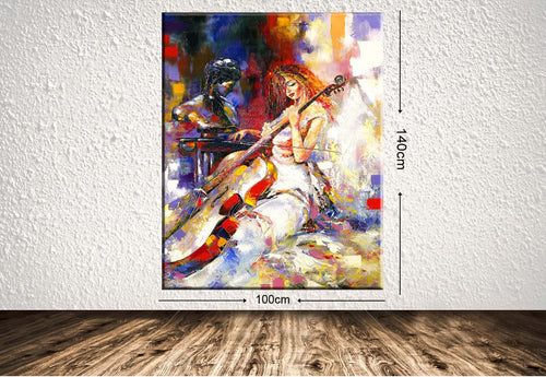 Tablou Canvas Abstract 131 Multicolor, 100 x 140 cm