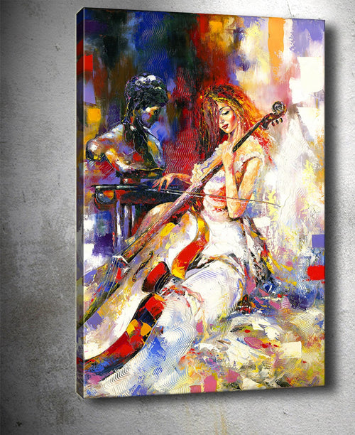 Tablou Canvas Abstract 130 Multicolor, 50 x 70 cm