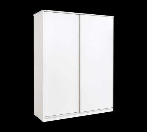 Cilek Dulap din pal cu 2 usi glisante pentru tineret White, l164xA59xH206 cm