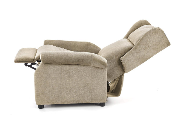 Fotoliu Recliner tapitat cu stofa Agatha Bej, l75xA92xH107 cm (5)