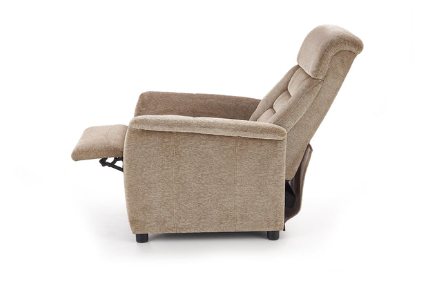 Halmar Fotoliu Recliner tapitat cu stofa Jordy Bej, l71xA85xH106 cm